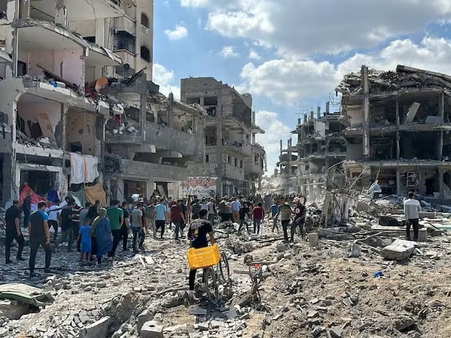 Propuesta de alto el fuego en medio de la devastación imagen de la publicación