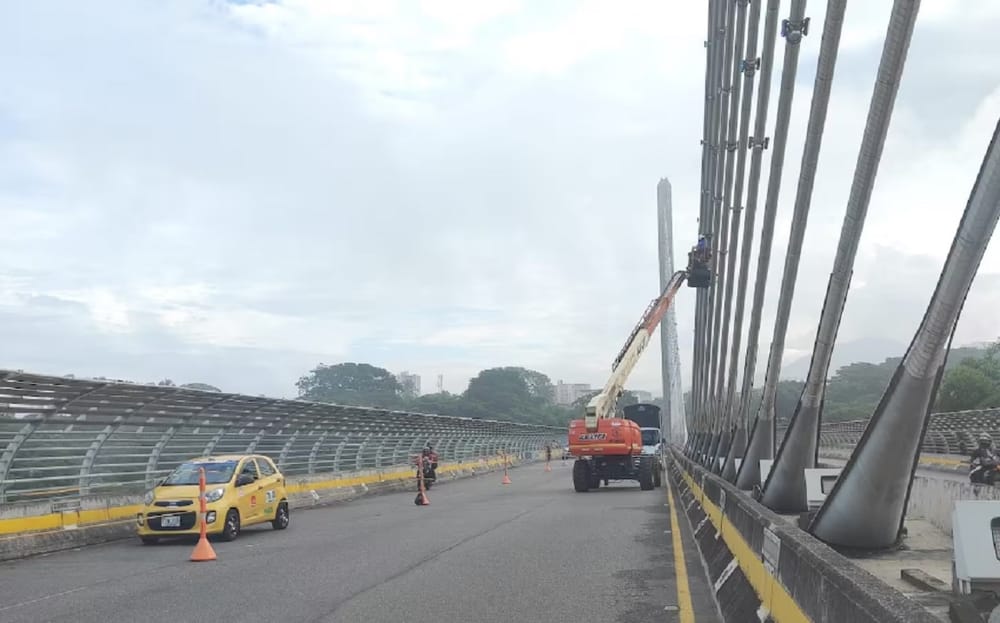 Culmina reparación del sistema luminario en Puente la Novena imagen de la publicación