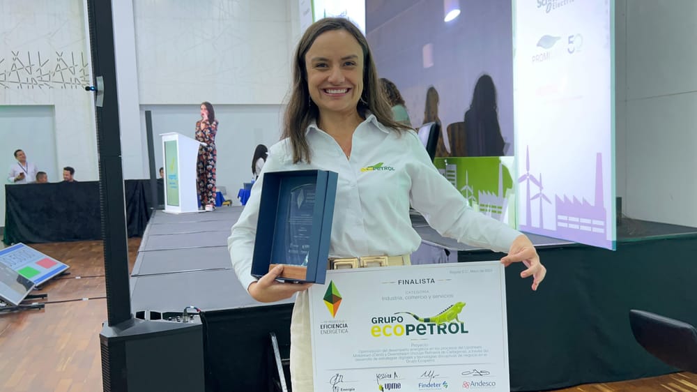Ecopetrol fue el ganador del Premio Andesco a la Eficiencia Energética imagen de la publicación