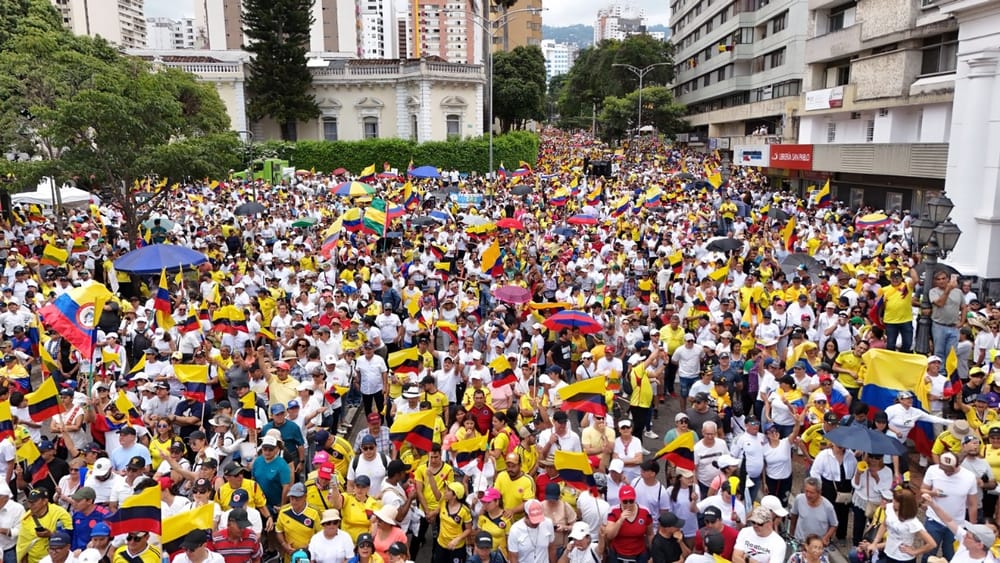 Masiva movilización en Bucaramanga por el Día Internacional del Trabajo imagen de la publicación