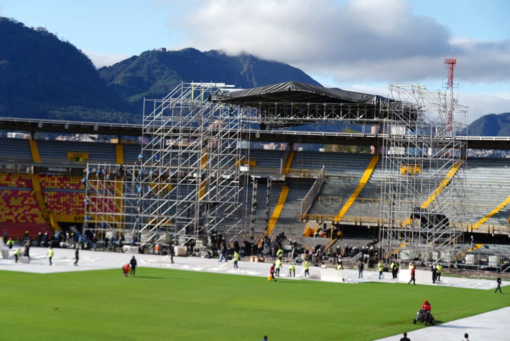 Así quedó El Campín tras el concierto de Silvestre Dangond imagen de la publicación