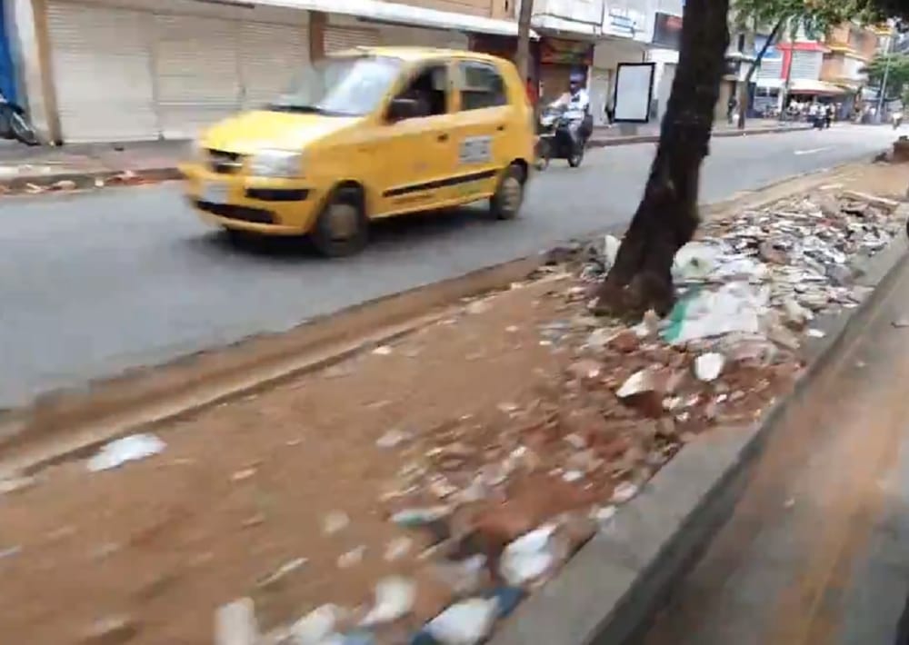 Obras de la carrera 15 de Bucaramanga están abandonadas desde hace dos semanas imagen de la publicación