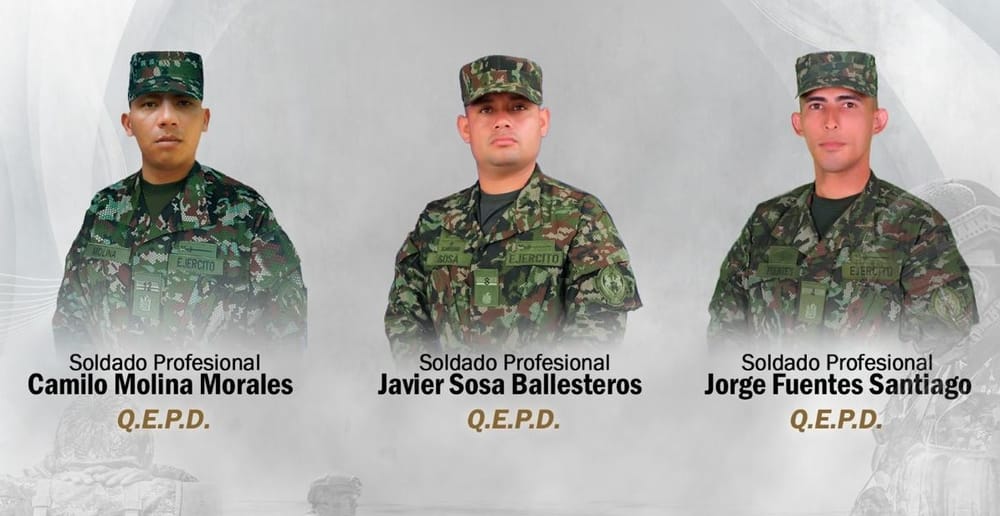 Angustioso llamado de auxilio de las tropas del Ejército nacional en medio de combates con el EMC imagen de la publicación