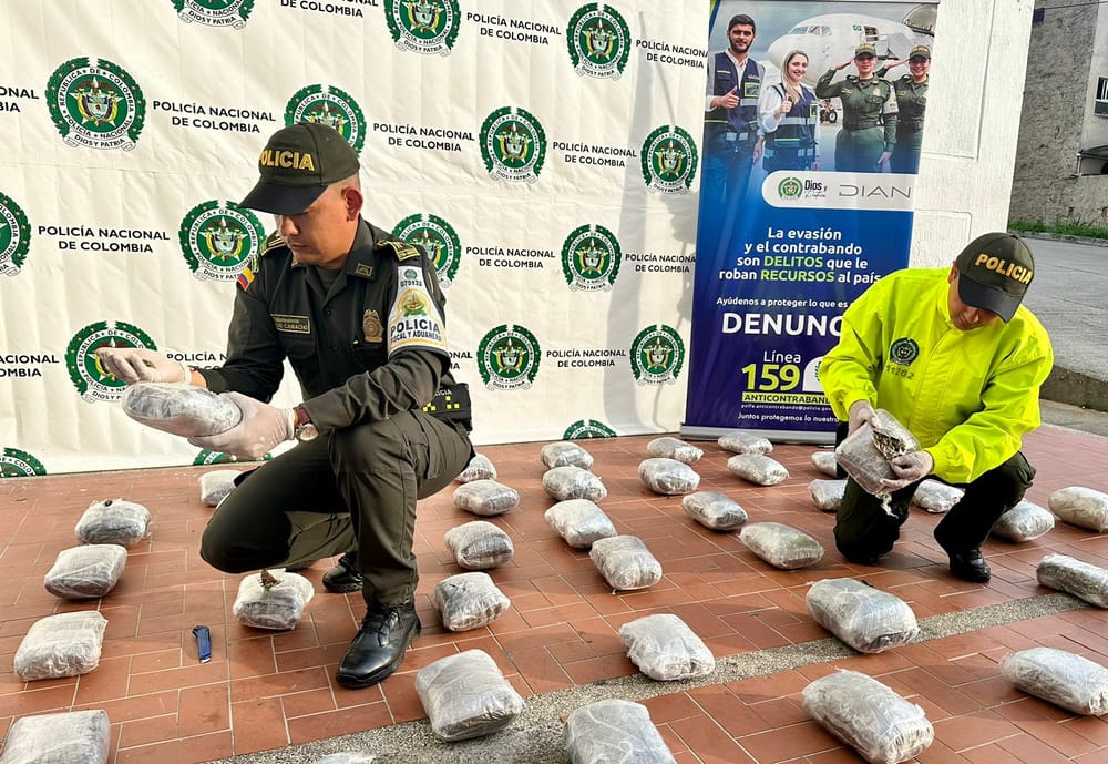 26,500 dosis de estupefaciente venían en narcoencomienda imagen de la publicación