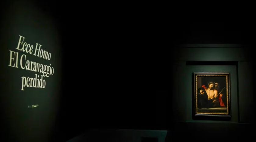 Será exhibido el “Ecce Homo” perdido de Caravaggio imagen de la publicación