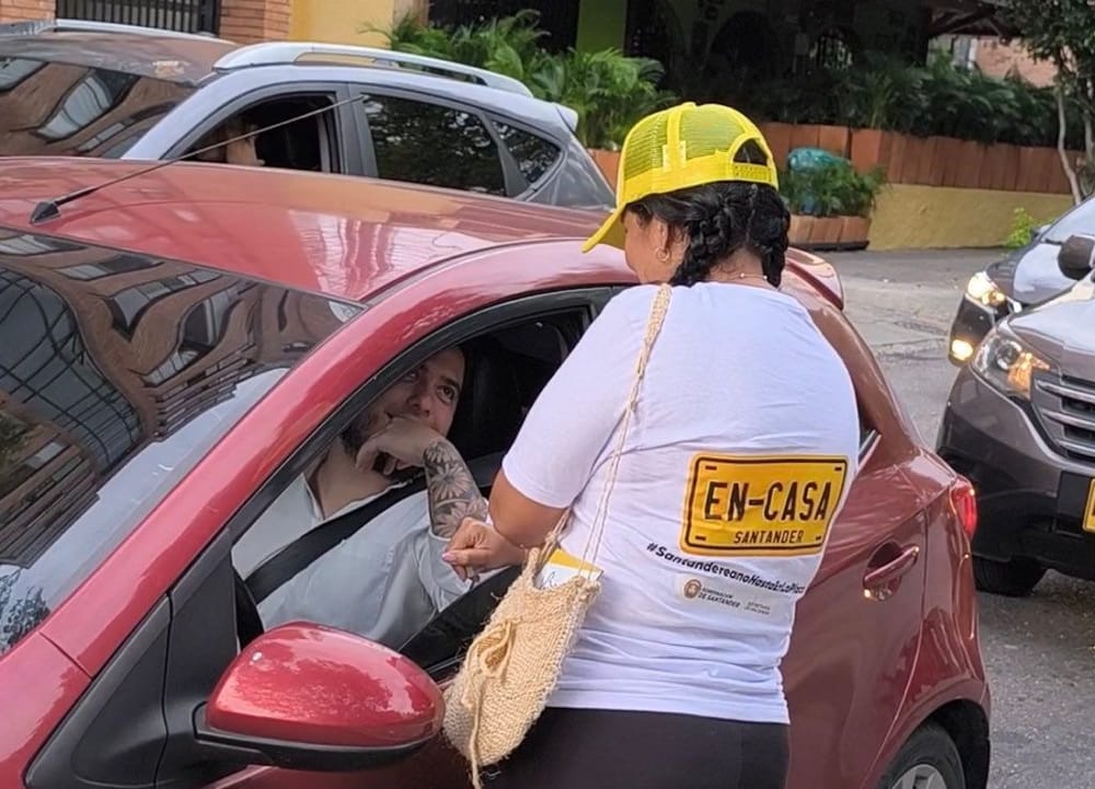 "Santandereano hasta en la placa", inicia campaña de radicación vehicular imagen de la publicación