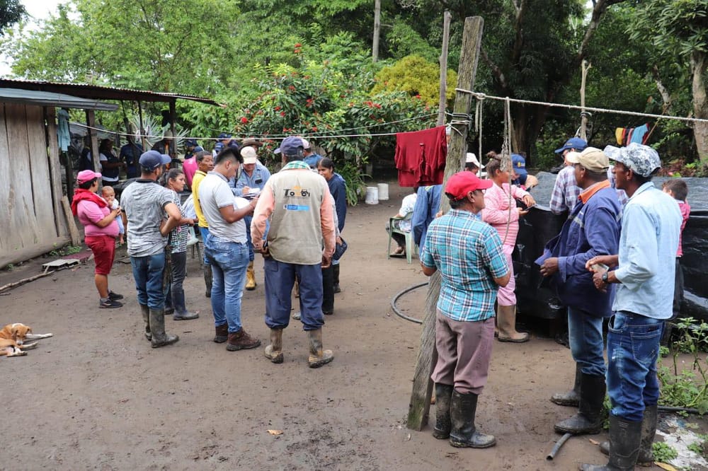 150 familias damnificadas por ola invernal en Ciénaga del Opón imagen de la publicación