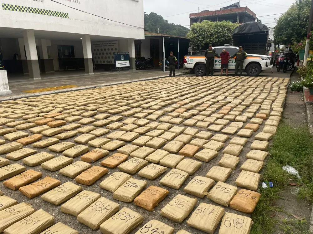 Tremendo narco cargamento fue decomisado en Cimitarra imagen de la publicación