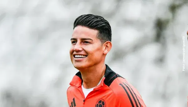 James Rodríguez, liberado por São Paulo, encabeza la llegada a la concentración colombiana imagen de la publicación