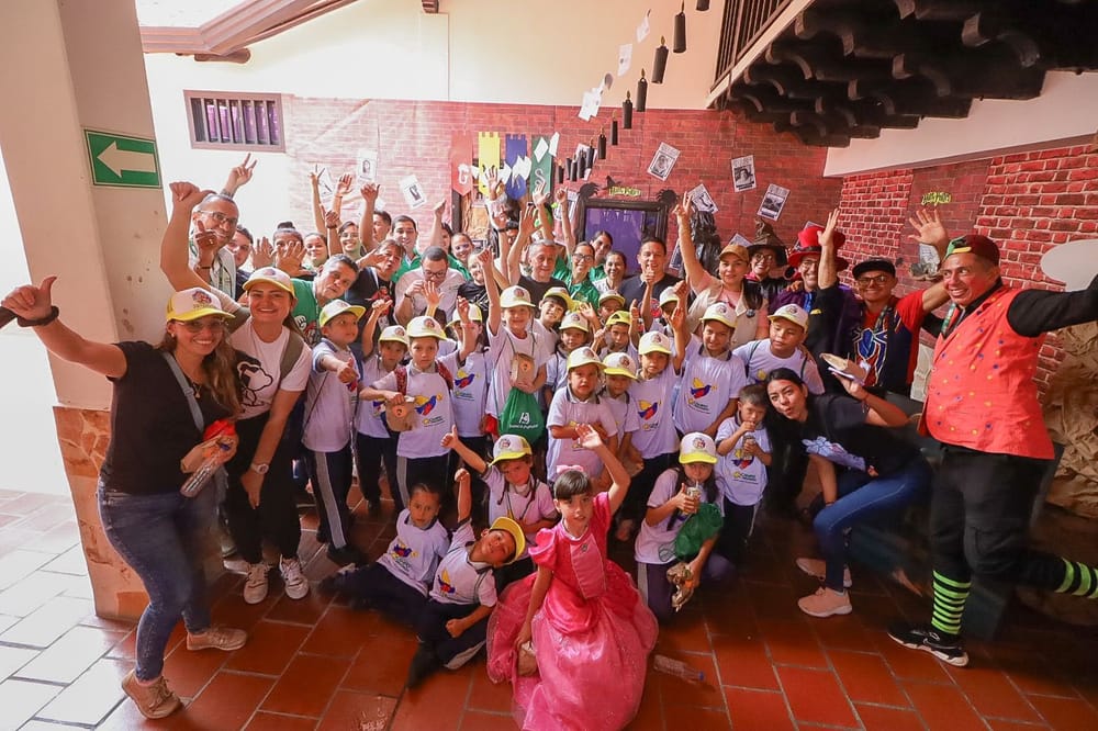 Girón se transformó en un mar de sonrisas con la Ruta de la Alegría imagen de la publicación