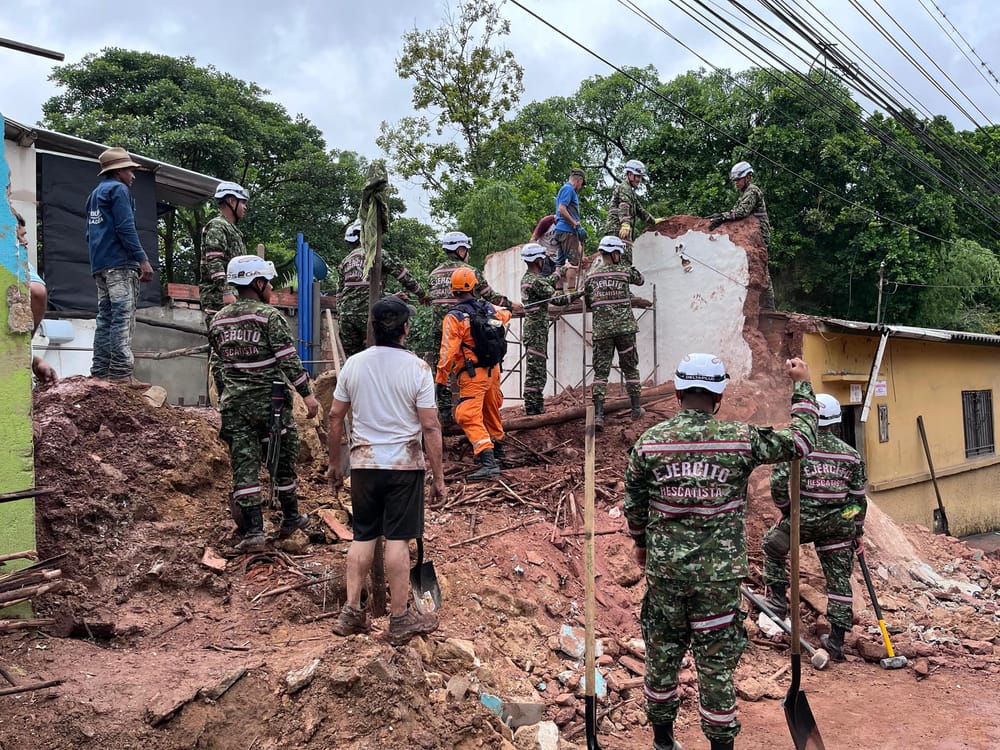 Emergencia en Piedecuesta: Vivienda colapsó tras intensas lluvias imagen de la publicación