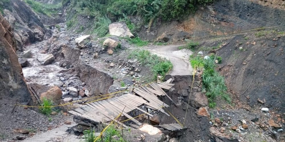 Comunidades de San Andrés (S) están incomunicadas tras colapso de puente por lluvias imagen de la publicación