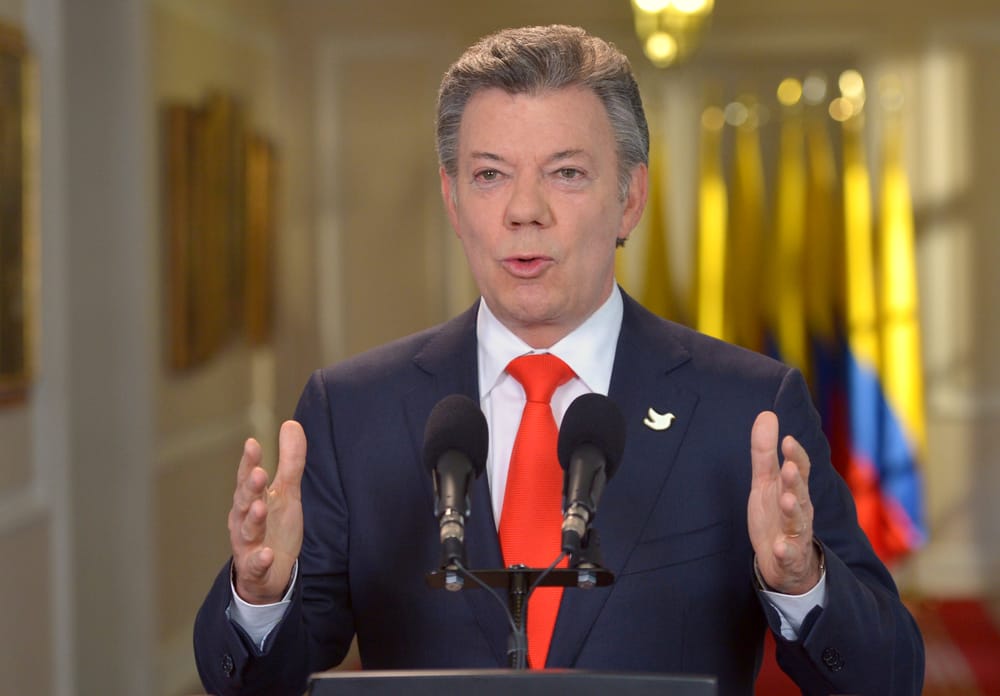 VIDEO. Juan Manuel Santos desestima idea de convocar Constituyente con base en Acuerdo de Paz imagen de la publicación