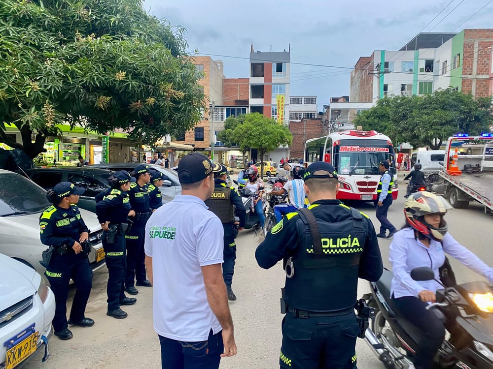 Girón mantuvo el orden en el Día de la Madre imagen de la publicación