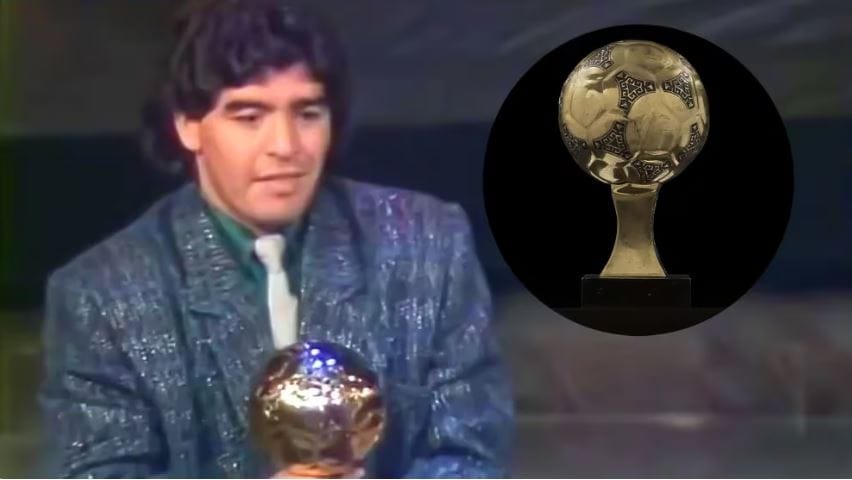 Subastarán el balón de oro robado a Maradona tras el Mundial del 86 imagen de la publicación