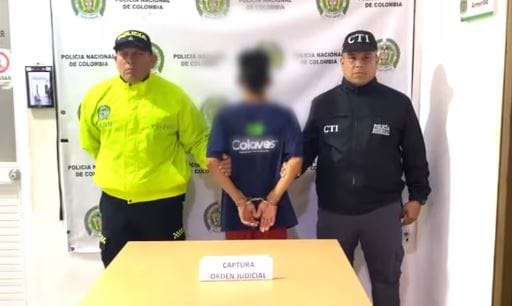 El ‘Chuky’ ladrón cayó preso en San Vicente de Chucurí imagen de la publicación