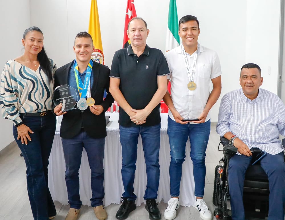 Reconocimiento a deportistas de la Villa de San Carlos imagen de la publicación