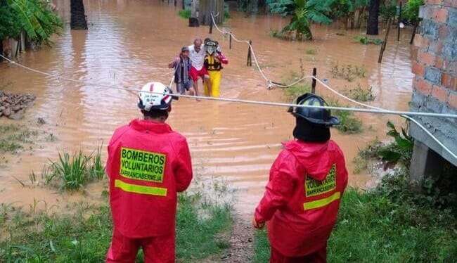 Inundaciones en Barrancabermeja imagen de la publicación