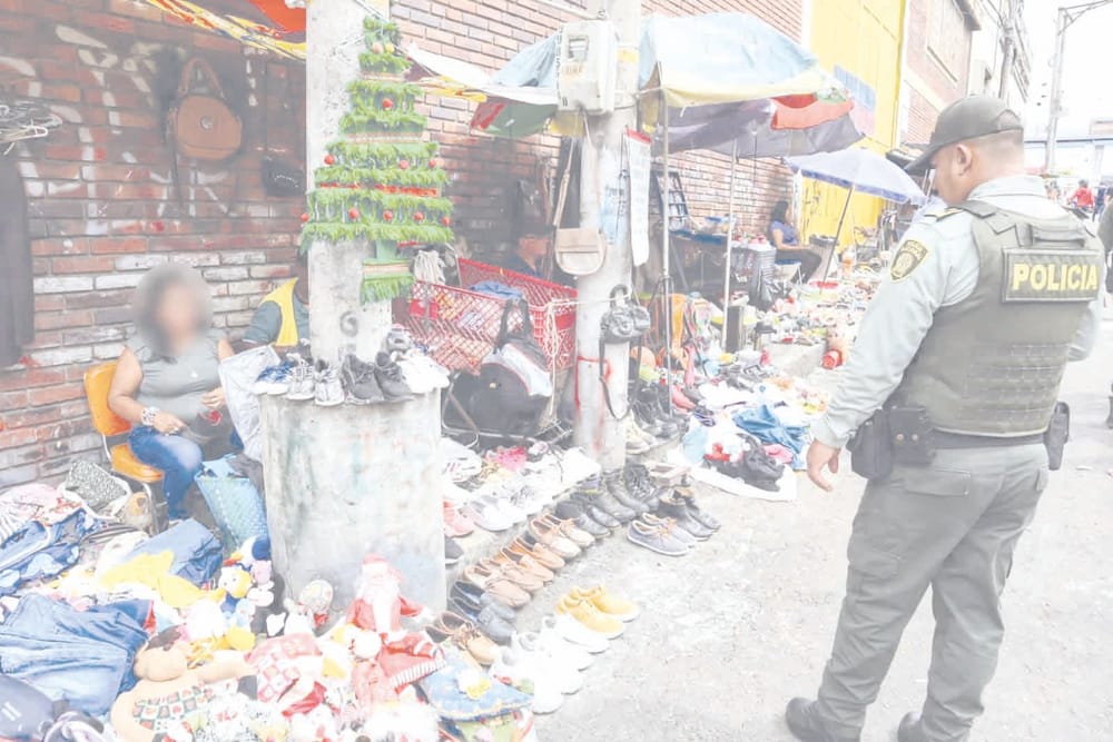 Anarquía por invasión del espacio público en calles de Bucaramanga imagen de la publicación