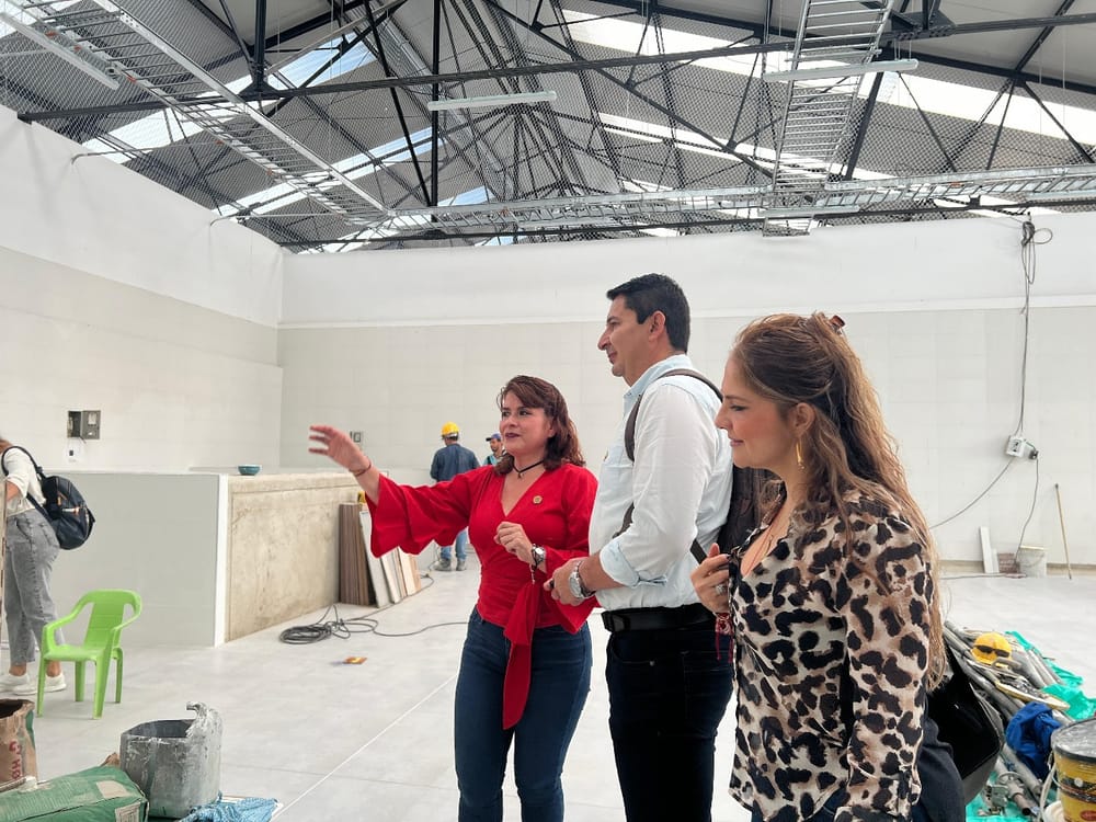 Adelantos de obra en Plaza San Francisco de Bucaramanga imagen de la publicación