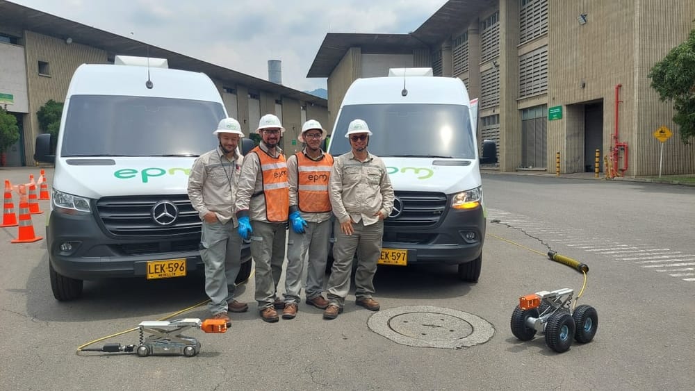 EPM introduce robots para mejorar la inspección de redes subterráneas imagen de la publicación