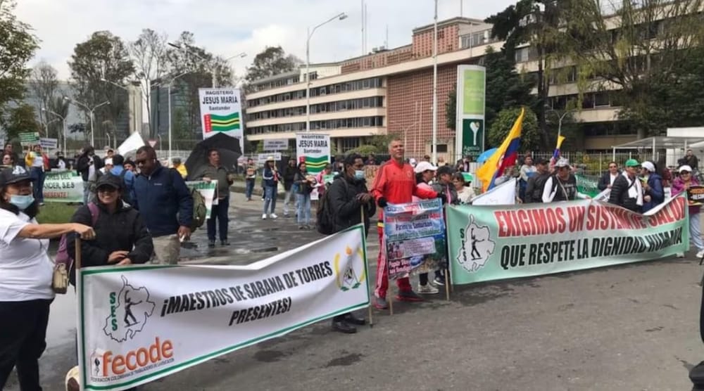 Maestros en Santander anuncian paro de 24 horas para este martes imagen de la publicación