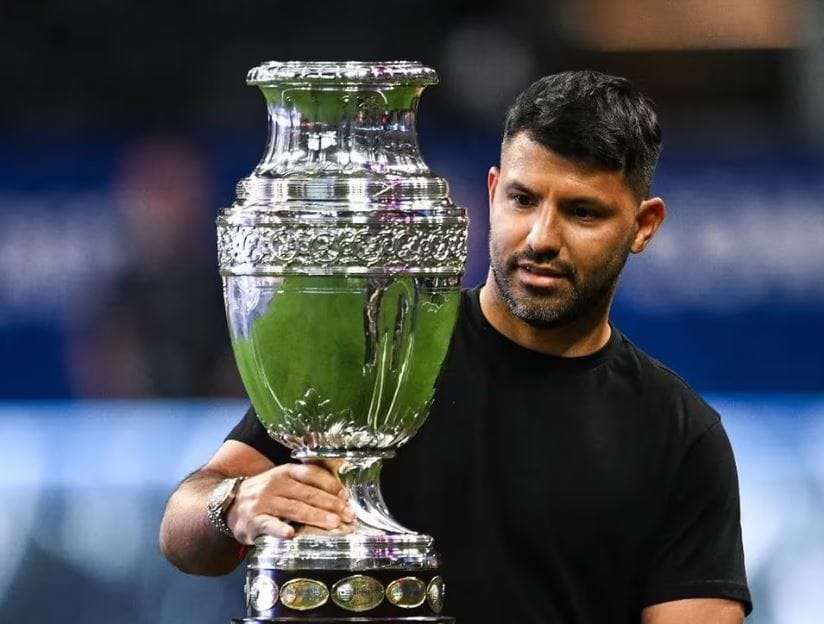 El Kun Agüero mostró su descontento por la música de Feid imagen de la publicación