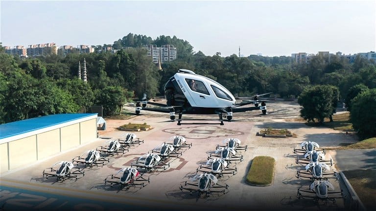 Primer taxi volador autónomo del mundo: un salto tecnológico en Arabia Saudita imagen de la publicación