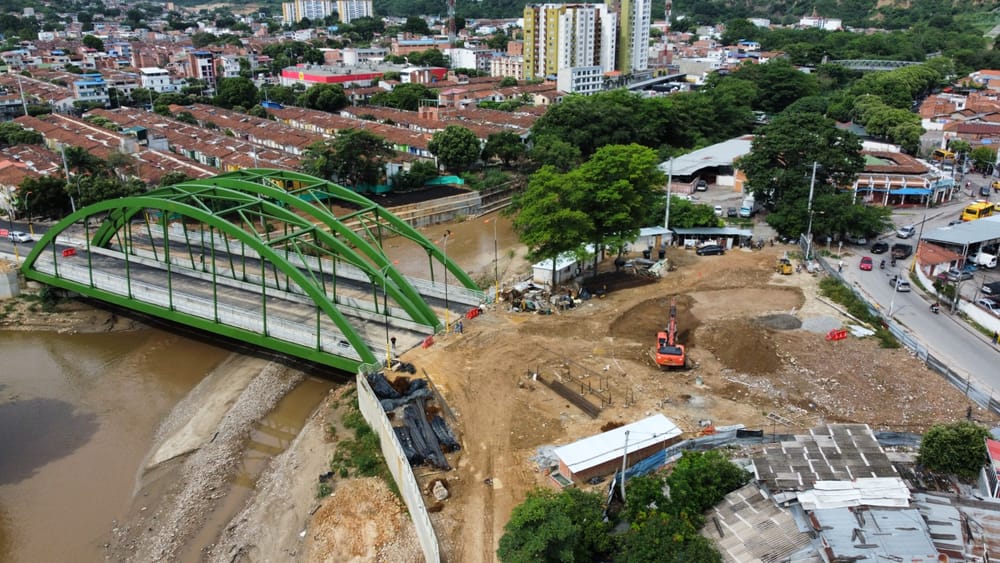 Obras en el Centro Histórico de Girón provocan cierres viales imagen de la publicación