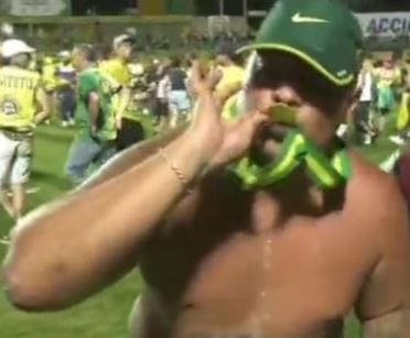 'Hincha' que se robó la medalla de Carlos Henao no quiso retractarse imagen de la publicación