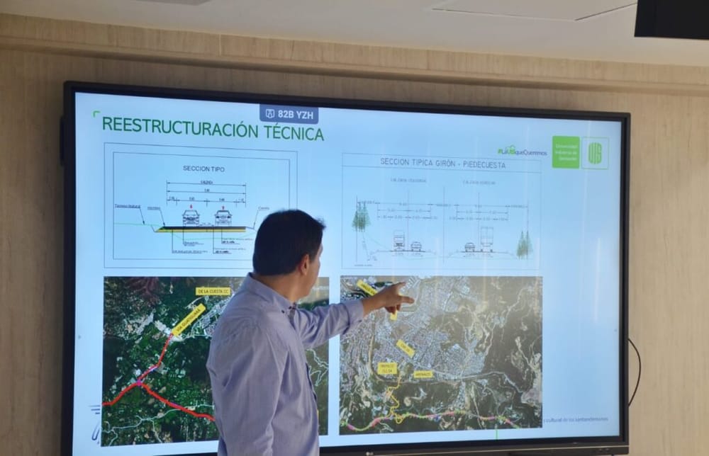 UIS y Gobernación de Santander avanzan en estudios de prefactibilidad para 13 proyectos viales imagen de la publicación