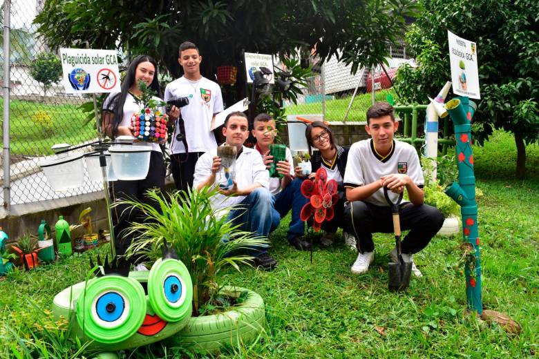 Colegio de Envigado entre los mejores del mundo en acción ambiental imagen de la publicación