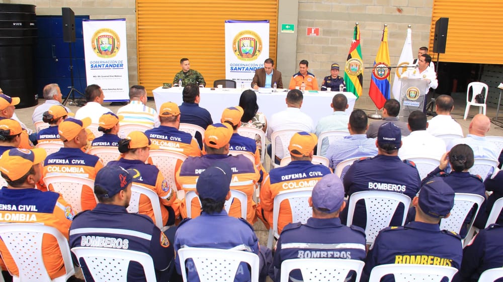 Santander fortalece su capacidad de respuesta ante desastres naturales imagen de la publicación