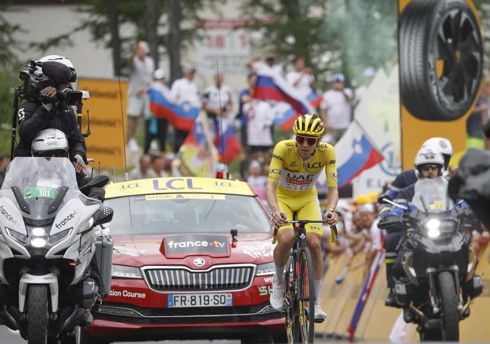 Pogacar asegura virtualmente el Tour de Francia imagen de la publicación