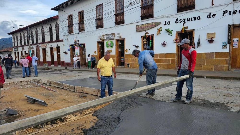 Avances en Zapatoca bajo el cargo de Jesús Antonio Acevedo Solano imagen de la publicación