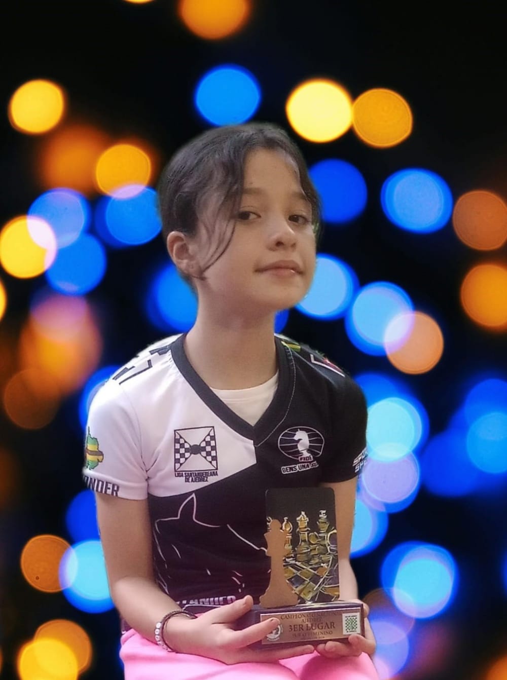 Ajedrecista Luciana Cupabán en Panamericano Sub 12 imagen de la publicación