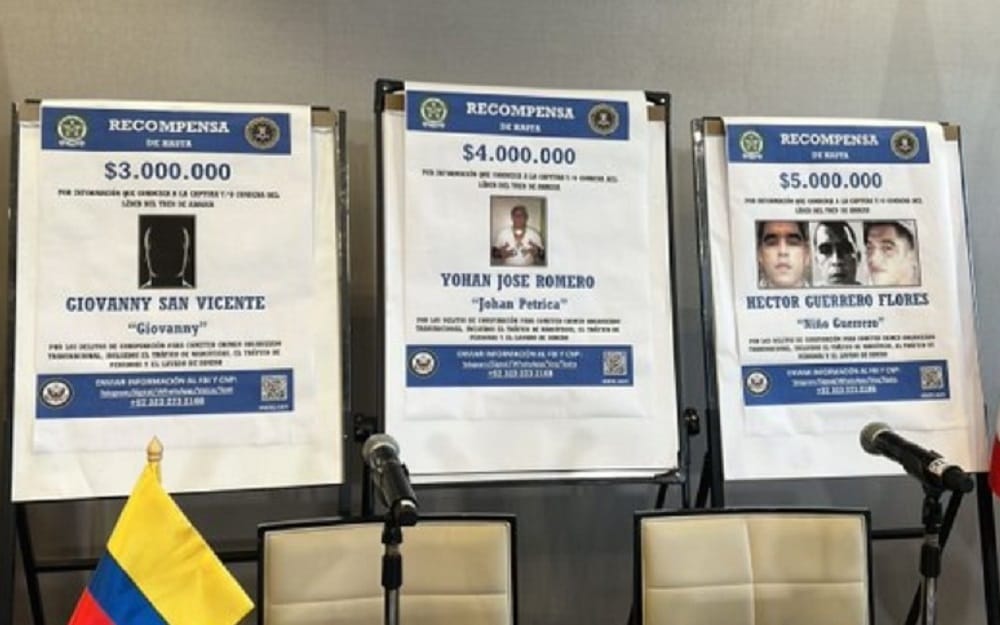 Ofrecen recompensas millonarias por cabecillas del 'Tren de Aragua' imagen de la publicación