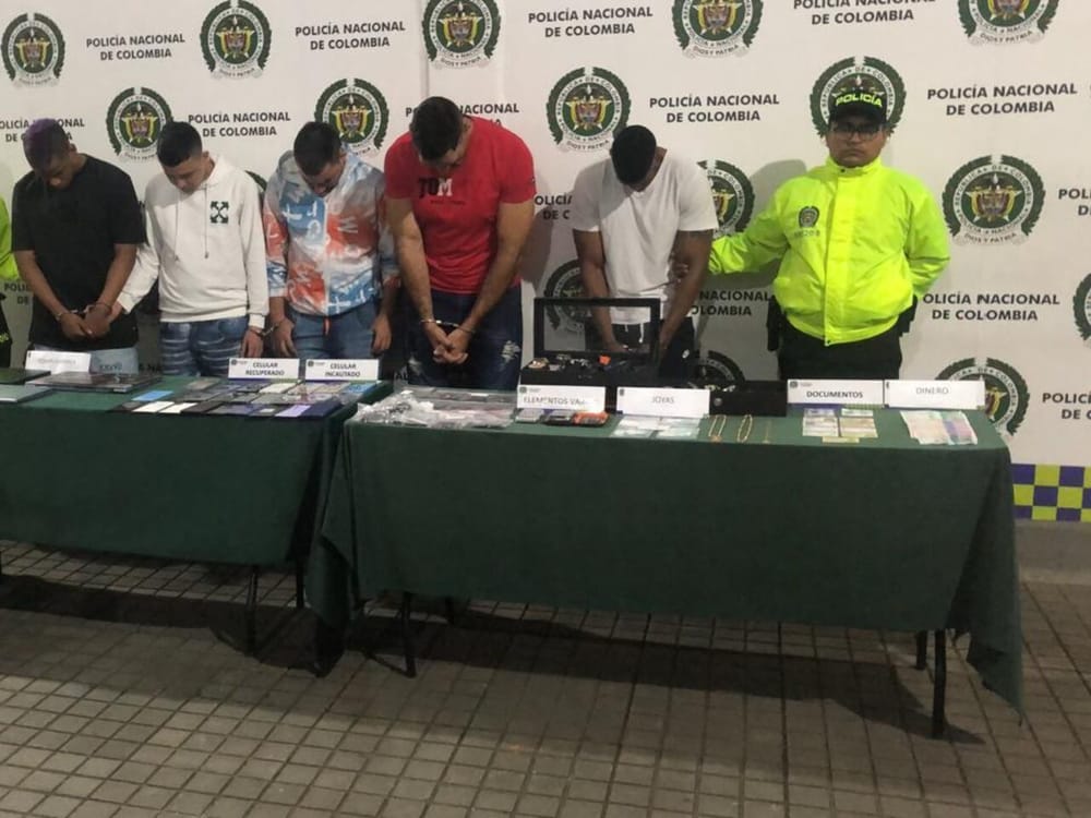 Desarticulada banda criminal ‘Los Rambla’ dedicada al hurto de celulares en varias ciudades de Colombia imagen de la publicación