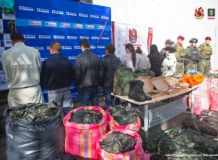 Desarticulan red criminal que fabricaba uniformes para disidencias imagen de la publicación