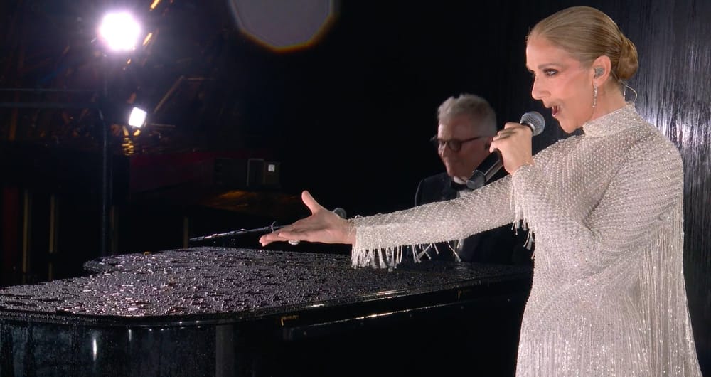 VIDEO. Céline Dion volvió a los escenarios en la ceremonia de los Juegos Olímpicos imagen de la publicación