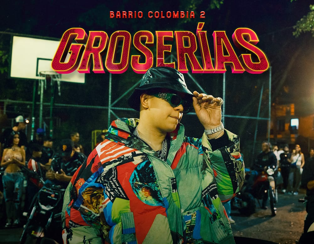 ‘Groserías’ de J Álvarez en su EP “Barrio Colombia 2” imagen de la publicación