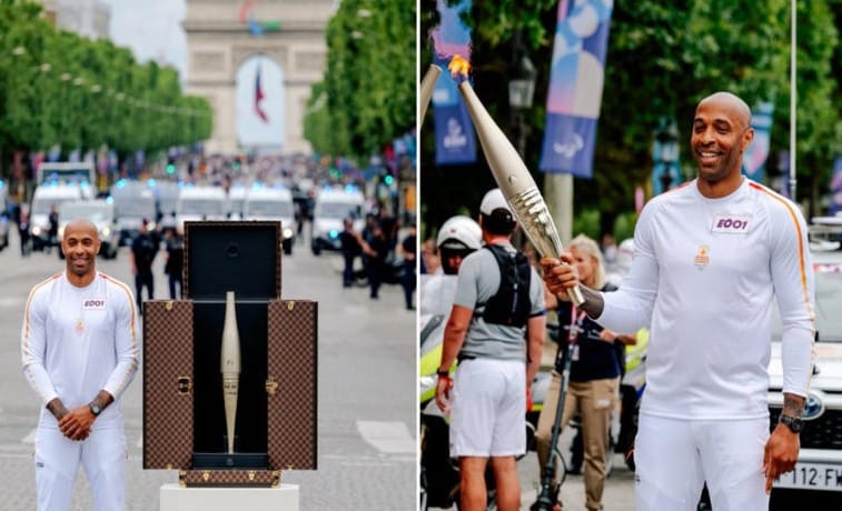 La llama Olímpica llegó a París imagen de la publicación