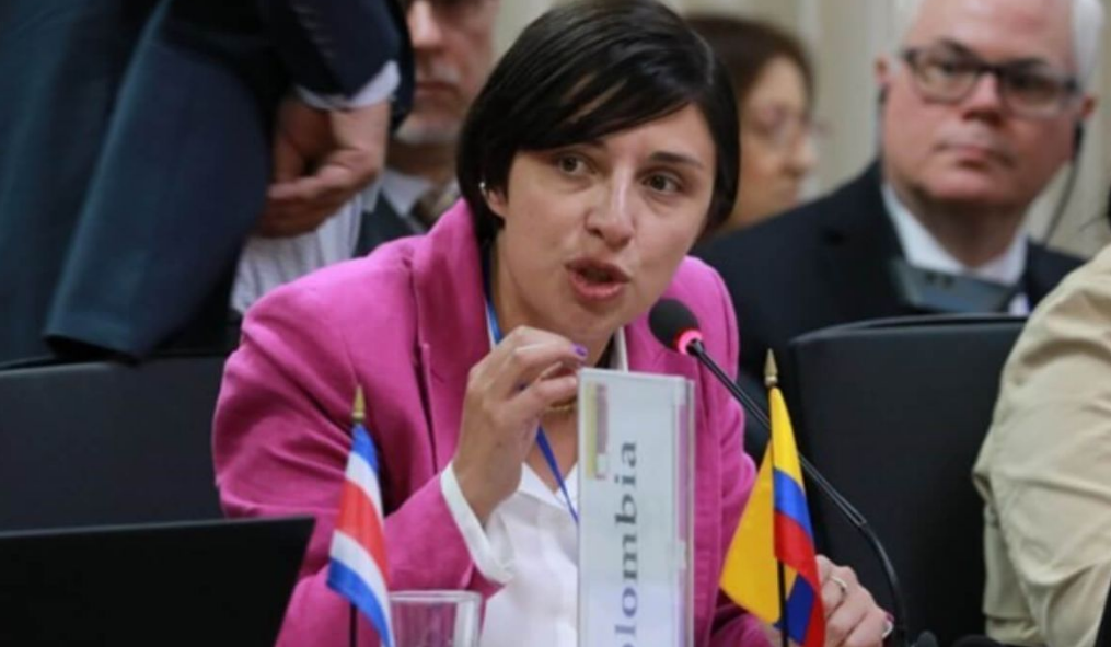 Martha Carvajalino es ministra de Agricultura imagen de la publicación