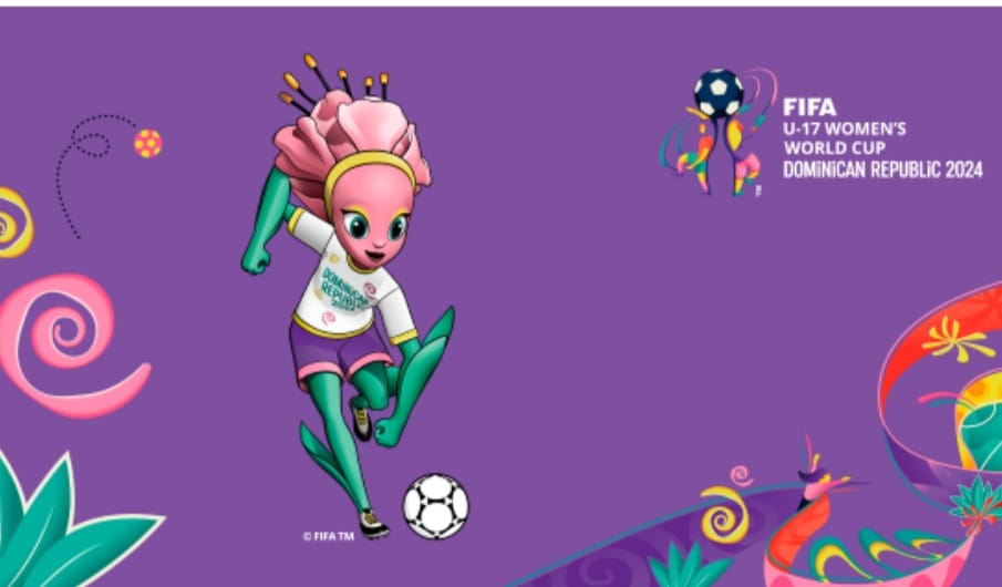 Taní mascota oficial de la Copa Mundial Femenina Sub-17 FIFA 2024 imagen de la publicación