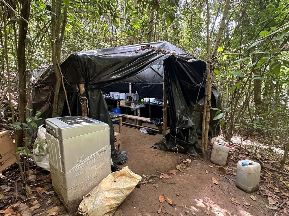 VIDEO. Megalaboratorio de Cocaína quedó hecho trizas en Norte de Santander imagen de la publicación