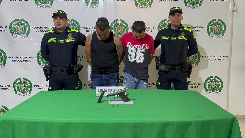 Par de 'ratas' deberán responder por andar armados en Bucaramanga imagen de la publicación