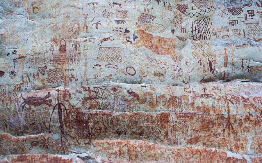 Descubren pintura rupestre de más de 51.000 años en la cueva Leang Karampuang imagen de la publicación