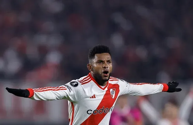 Colombiano Miguel Ángel Borja está a tan solo dos anotaciones de convertirse en el goleador del 2024 imagen de la publicación