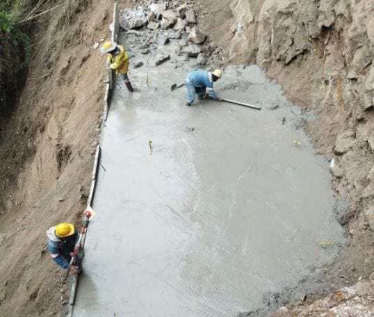 La Judía está siendo intervenida tras deslizamiento de tierra imagen de la publicación