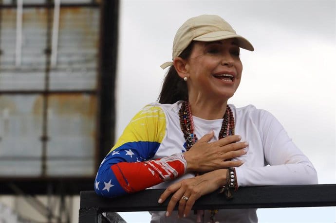 María Corina Machado: “Maduro ha hecho de la violencia y la represión, su campaña” imagen de la publicación